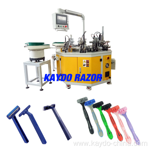 Automatic Disposable razor lubricant strip assemble machine